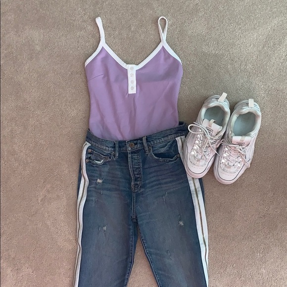 Blue blush purple bodysuit - Picture 2 of 6